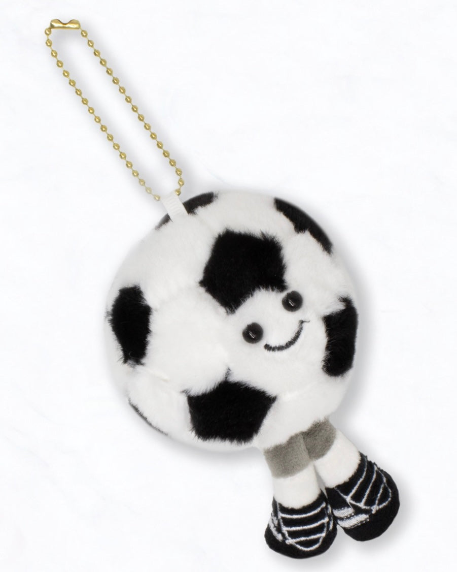 Soccer Plush Keychain