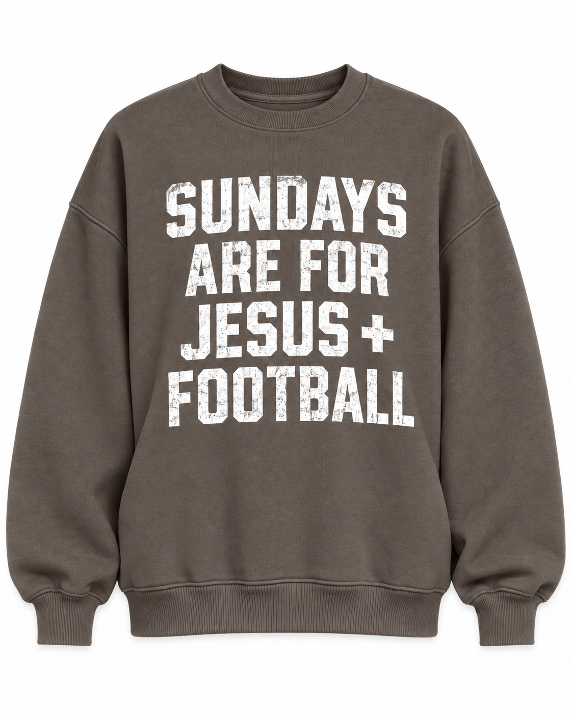 Fossil "Sundays Are For Jesus + Football" Sweatshirt
