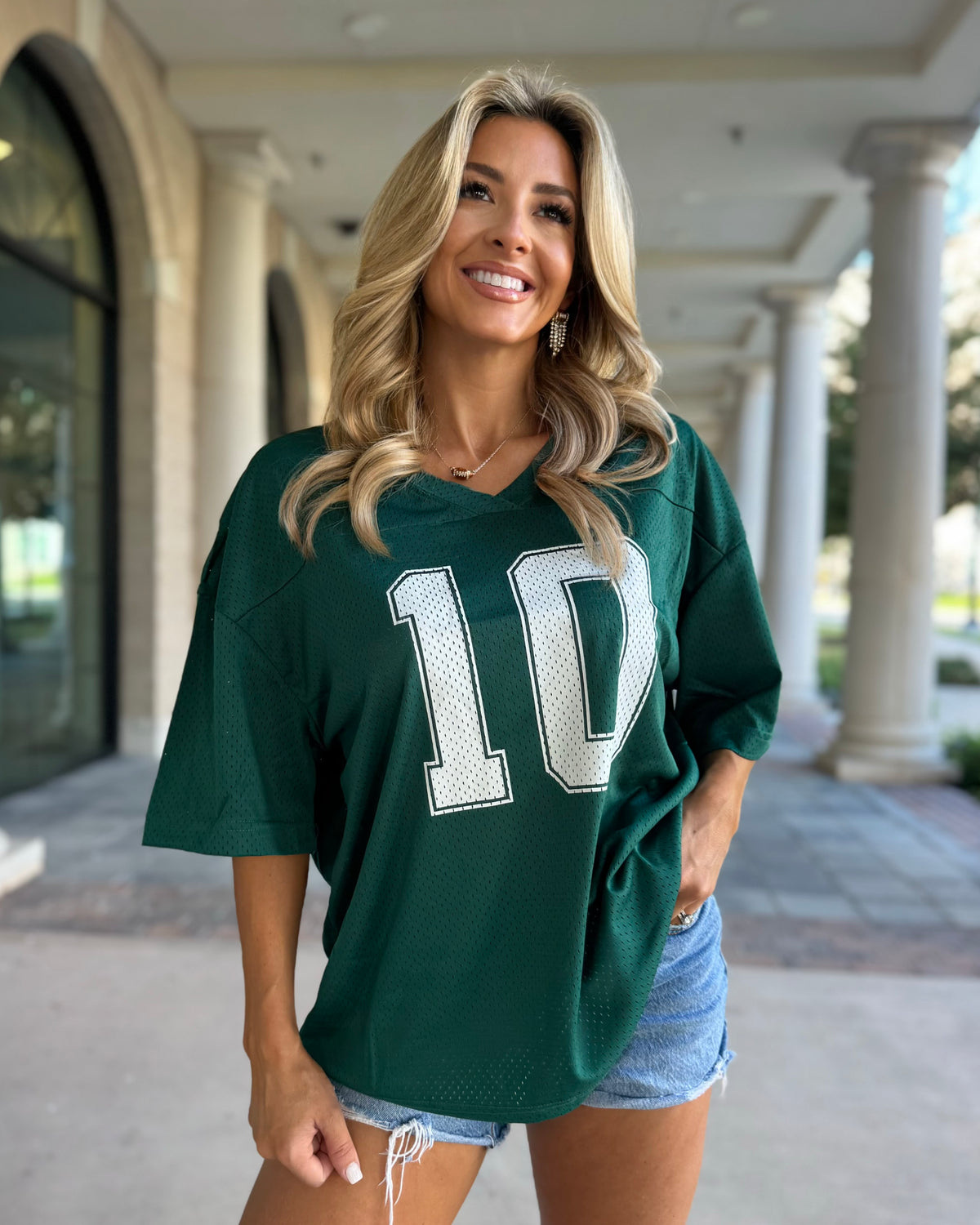 Green “10” Mesh Jersey