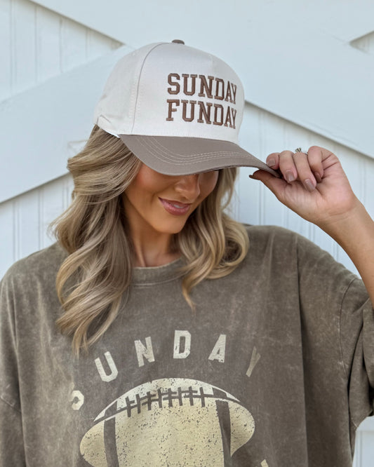 Mocha "Sunday Funday" Cap