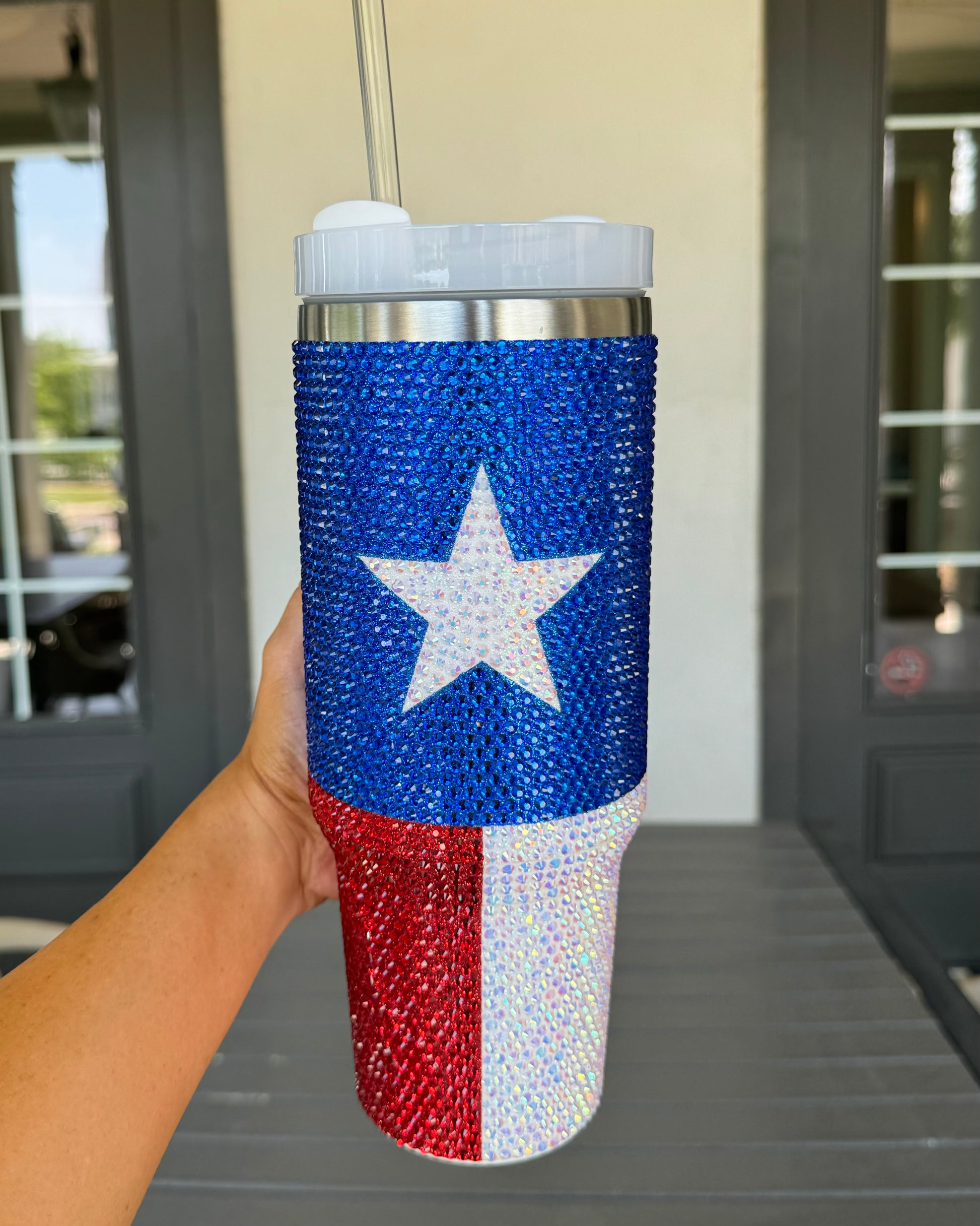 Pre-Order: 40 Oz. Crystal TEXAS Tumbler (Ships Approx. 6/30) - Live Love Gameday®