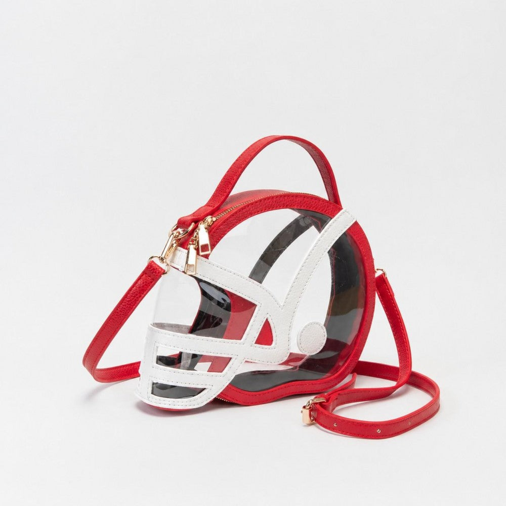 Football Helmet Stadium-Approved Clear Purse