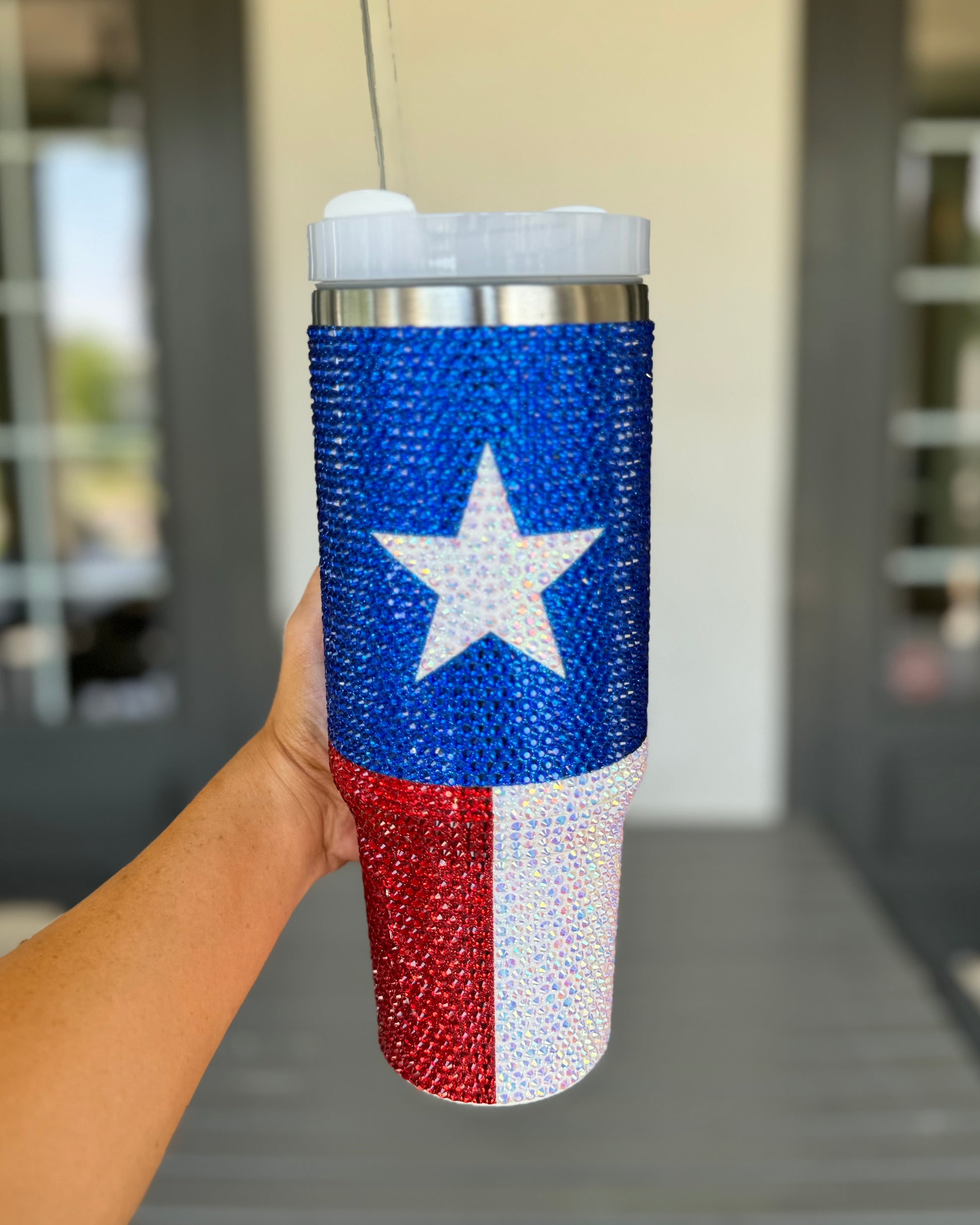 Pre-Order: 40 Oz. Crystal TEXAS Tumbler (Ships Approx. 6/30) - Live Love Gameday®