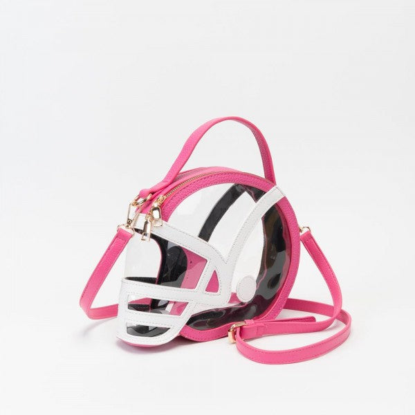 Football Helmet Stadium-Approved Clear Purse