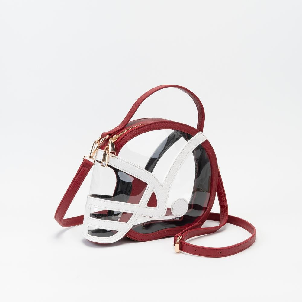 Football Helmet Stadium-Approved Clear Purse