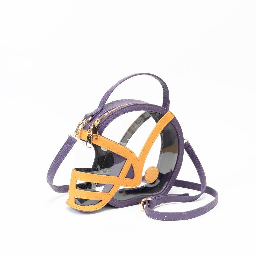 Football Helmet Stadium-Approved Clear Purse