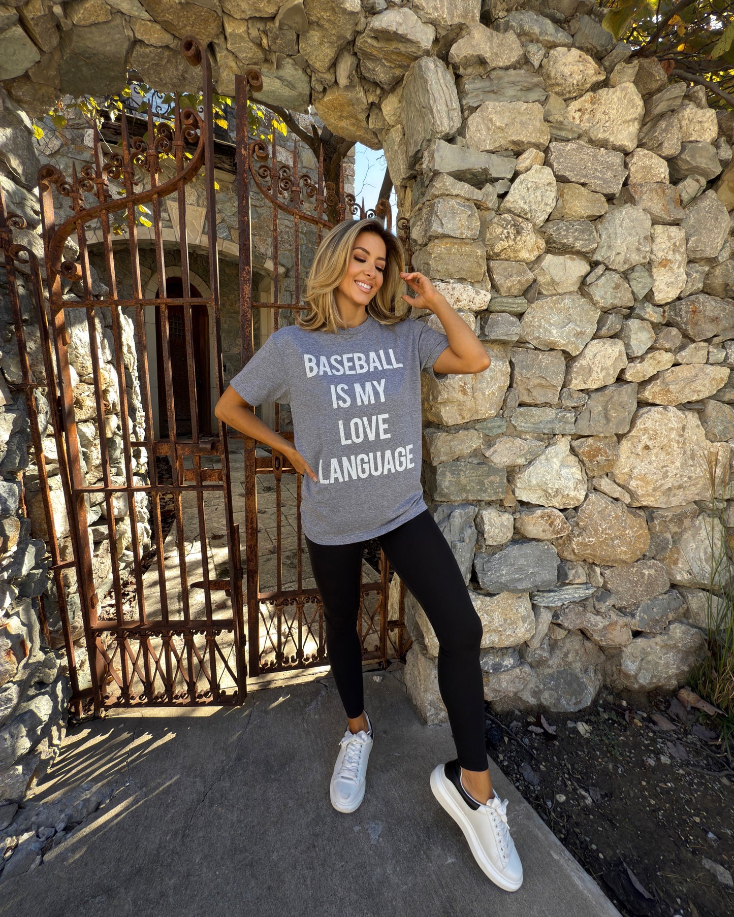 Unisex “BASEBALL Is My Love Language” Tee