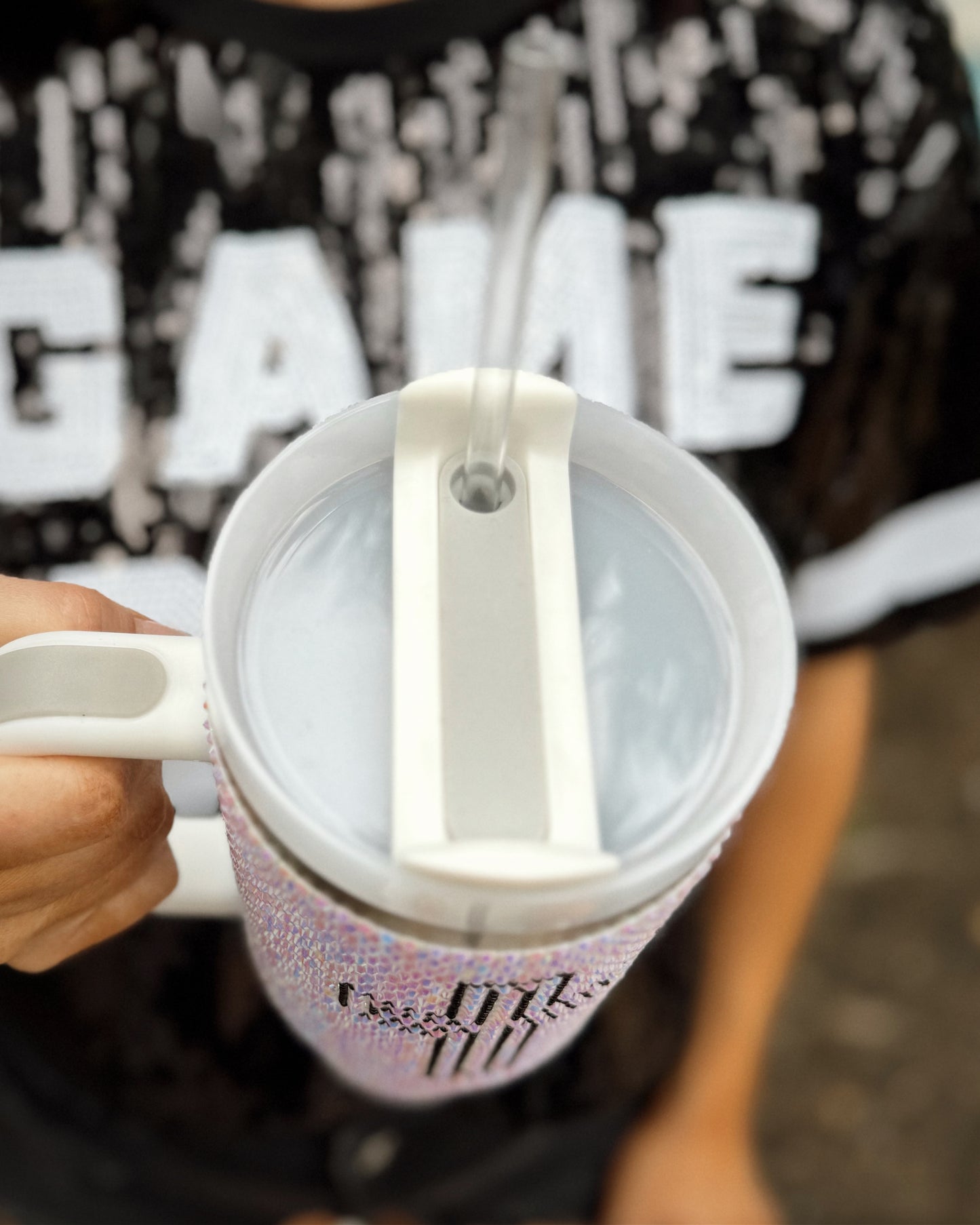 40 Oz. Crystal Cross Tumbler (Ships Approx. 2/15) - Live Love Gameday®