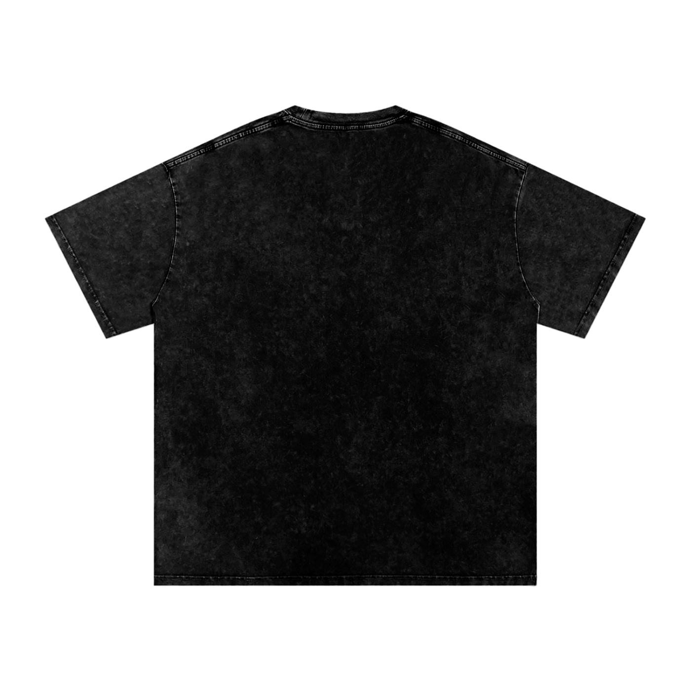 "I Followed My Heart" Snow Washed Oversized Cotton Tee