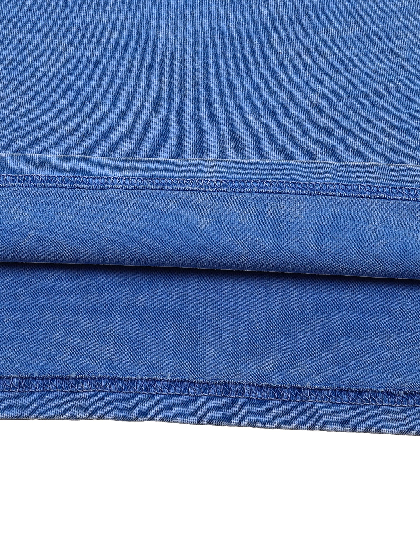 "Floral Glove" Snow-Washed Oversized Cotton Tee