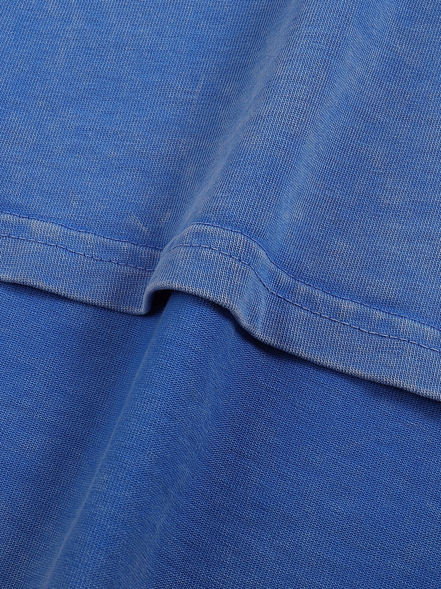 "Floral Glove" Snow-Washed Oversized Cotton Tee