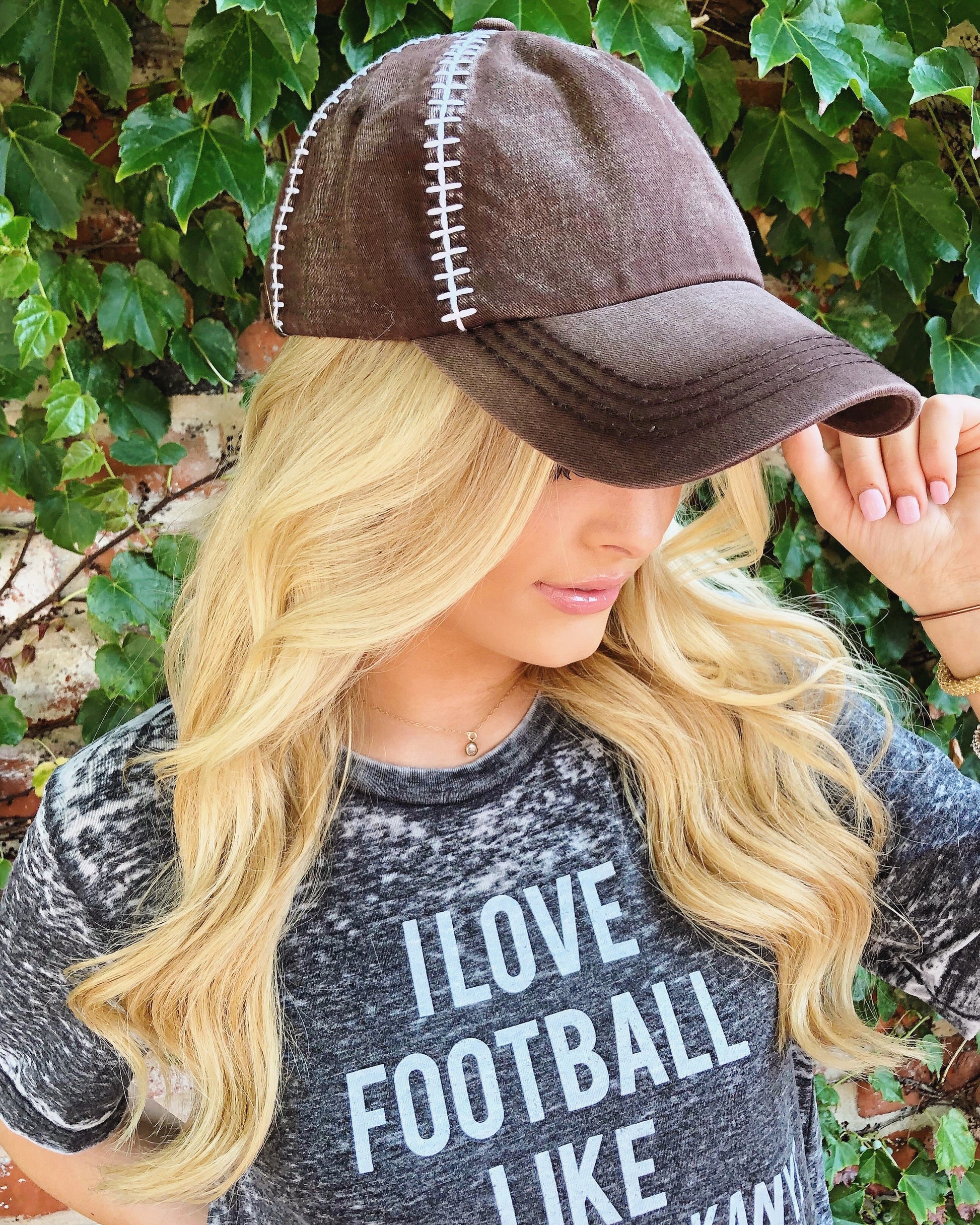 Football Cap – Plain - Live Love Gameday®