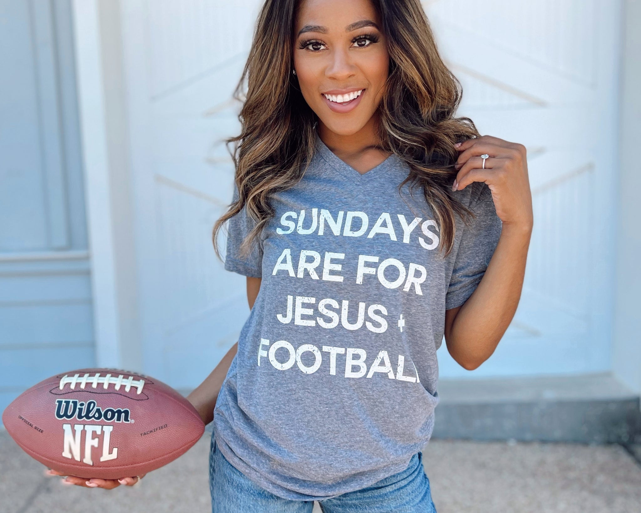 Sundays are for football and Jesus - Bling3t